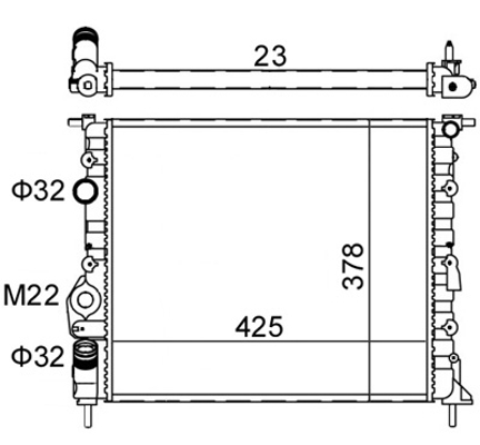 HART Vízhűtő 601382_HART