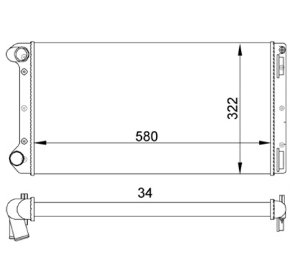 HART Vízhűtő 603302_HART