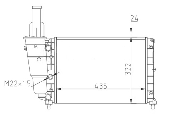 HART Vízhűtő 600272_HART