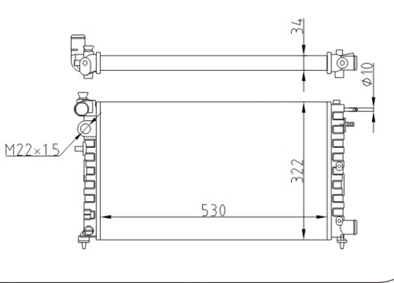 HART Vízhűtő 601698_HART