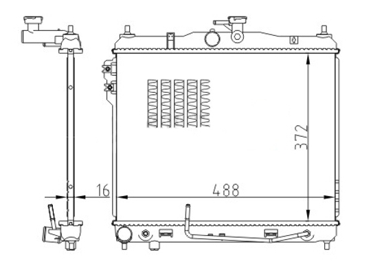 HART Vízhűtő 611621_HART