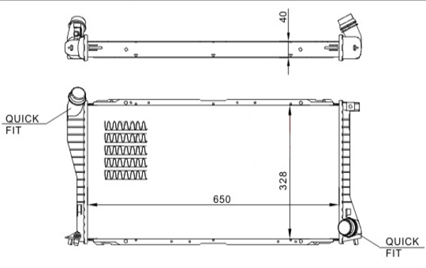 HART Vízhűtő 610252_HART