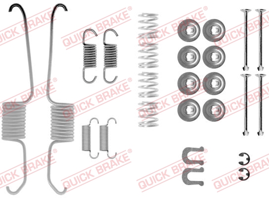 QUICK BRAKE Tartozékkészlet, fékpofa 105-0003_QB