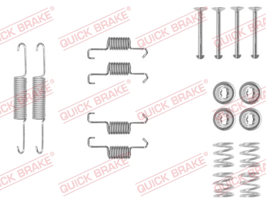 QUICK BRAKE Tartozékkészlet, fékpofa 105-0011_QB