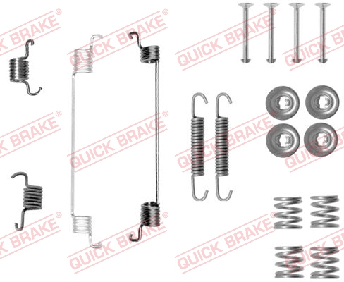 QUICK BRAKE Tartozékkészlet, fékpofa 105-0014_QB