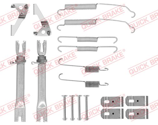 QUICK BRAKE Tartozékkészlet, fékpofa 105-0015S_QB