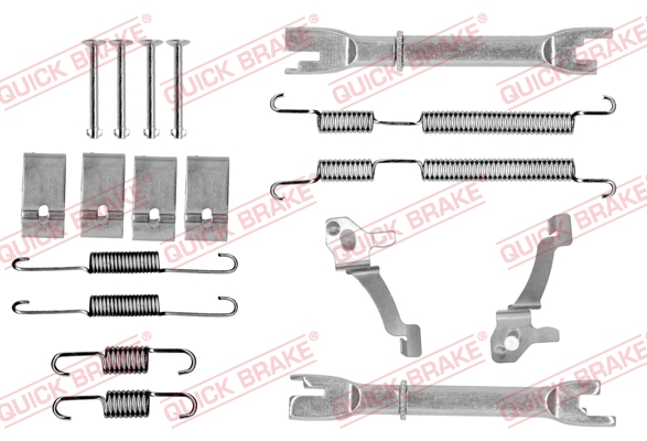 QUICK BRAKE Tartozékkészlet, fékpofa 105-0017S_QB