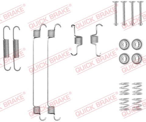 QUICK BRAKE Tartozékkészlet, fékpofa 105-0018_QB