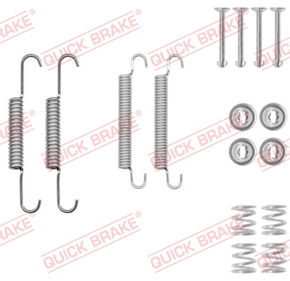 QUICK BRAKE Tartozékkészlet, fékpofa 105-0020_QB