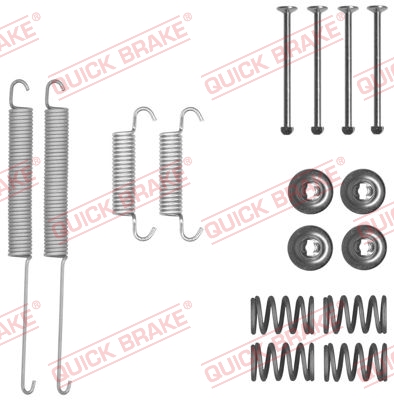 QUICK BRAKE Tartozékkészlet, fékpofa 105-0026_QB