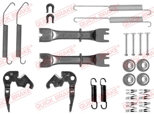 QUICK BRAKE Tartozékkészlet, fékpofa 105-0033S_QB