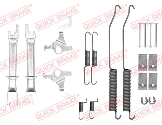 QUICK BRAKE Tartozékkészlet, fékpofa 105-0036S_QB