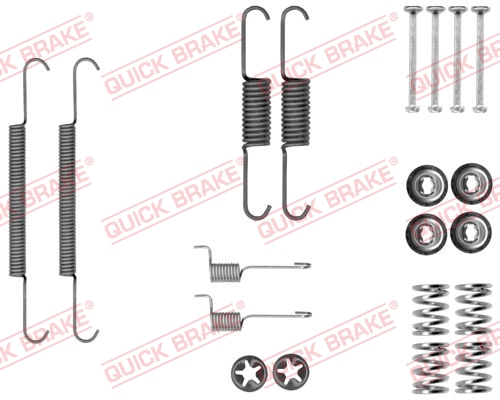 QUICK BRAKE Tartozékkészlet, fékpofa 105-0037_QB