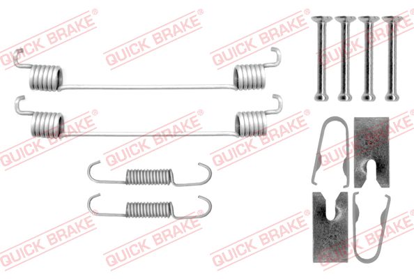 QUICK BRAKE Tartozékkészlet, fékpofa 105-0040_QB