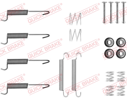 QUICK BRAKE Tartozékkészlet, fékpofa 105-0047_QB