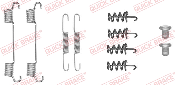 QUICK BRAKE Tartozékkészlet, fékpofa 105-0051_QB