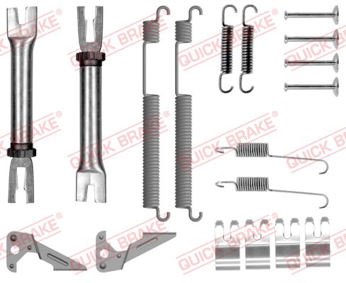 QUICK BRAKE Tartozékkészlet, fékpofa 105-0053S_QB