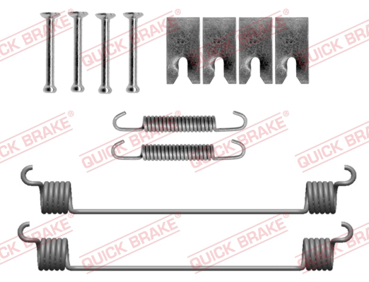 QUICK BRAKE Tartozékkészlet, fékpofa 105-0056_QB