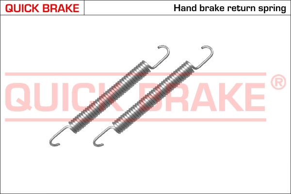 QUICK BRAKE Tartozékkészlet, fékpofa 105-0480_QB