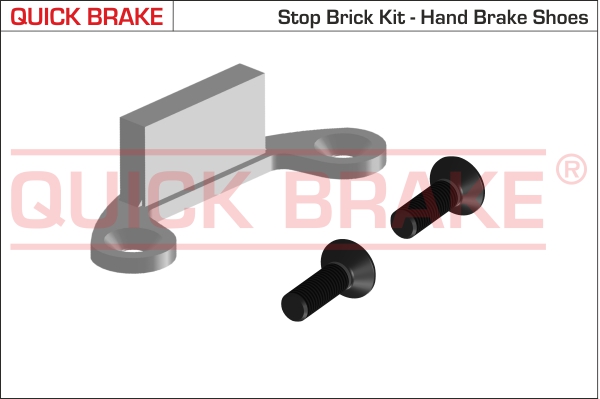 QUICK BRAKE Tartozékkészlet, fékpofa 105-0481_QB