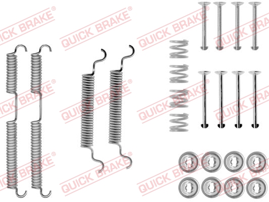 QUICK BRAKE Tartozékkészlet, fékpofa 105-0513_QB