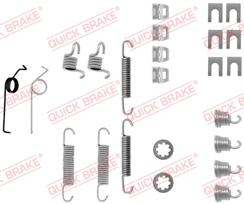 QUICK BRAKE Tartozékkészlet, fékpofa 105-0519_QB