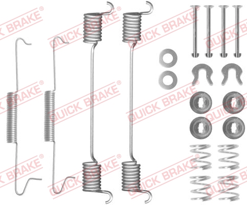 QUICK BRAKE Tartozékkészlet, fékpofa 105-0525_QB