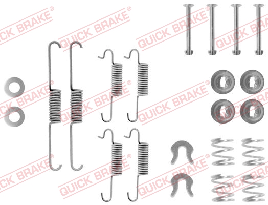 QUICK BRAKE Tartozékkészlet, fékpofa 105-0533_QB