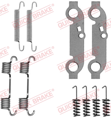 QUICK BRAKE Tartozékkészlet, fékpofa 105-0537_QB