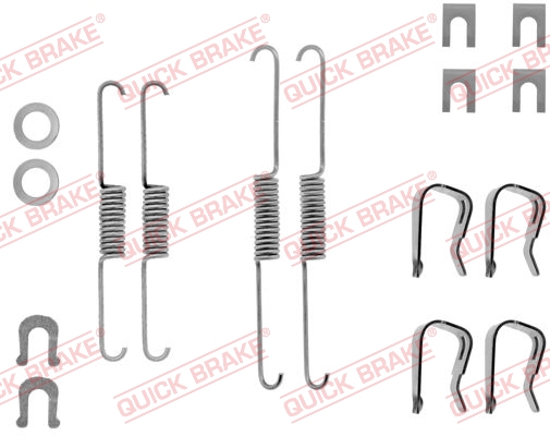 QUICK BRAKE Tartozékkészlet, fékpofa 105-0557_QB