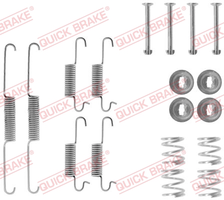 QUICK BRAKE Tartozékkészlet, fékpofa 105-0570_QB