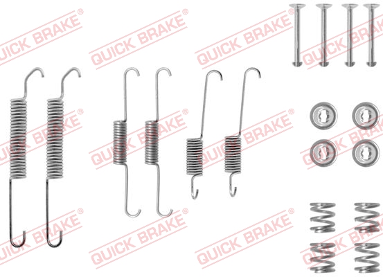 QUICK BRAKE Tartozékkészlet, fékpofa 105-0591_QB