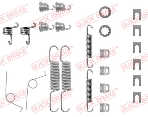 QUICK BRAKE Tartozékkészlet, fékpofa 105-0611_QB