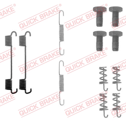 QUICK BRAKE Tartozékkészlet, fékpofa 105-0622_QB