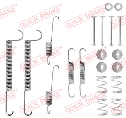 QUICK BRAKE Tartozékkészlet, fékpofa 105-0630_QB