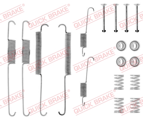 QUICK BRAKE Tartozékkészlet, fékpofa 105-0640_QB