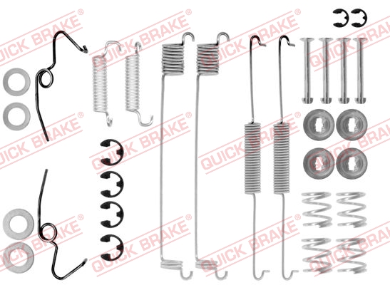 QUICK BRAKE Tartozékkészlet, fékpofa 105-0641_QB