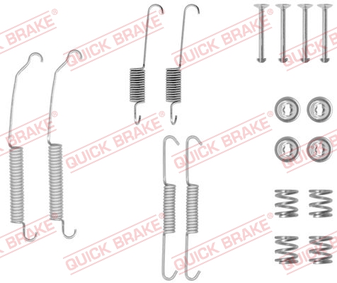 QUICK BRAKE Tartozékkészlet, fékpofa 105-0701_QB