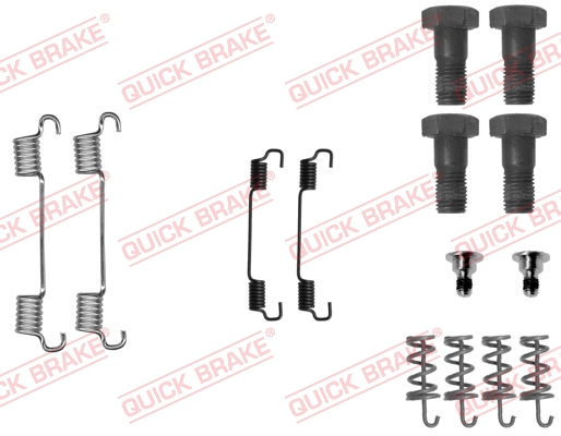 QUICK BRAKE Tartozékkészlet, fékpofa 105-0716_QB