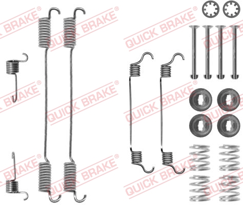 QUICK BRAKE Tartozékkészlet, fékpofa 105-0740_QB