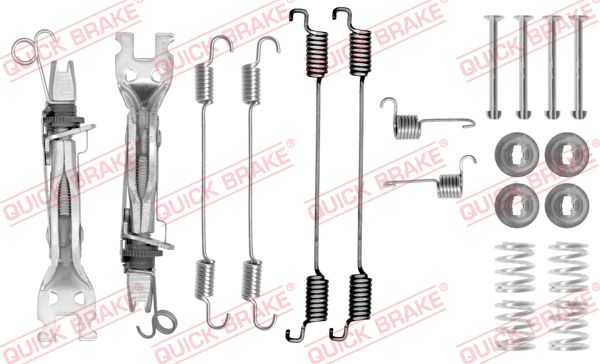 QUICK BRAKE Tartozékkészlet, fékpofa 105-0750S_QB