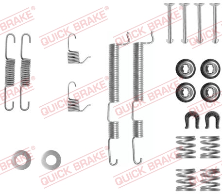 QUICK BRAKE Tartozékkészlet, fékpofa 105-0765_QB