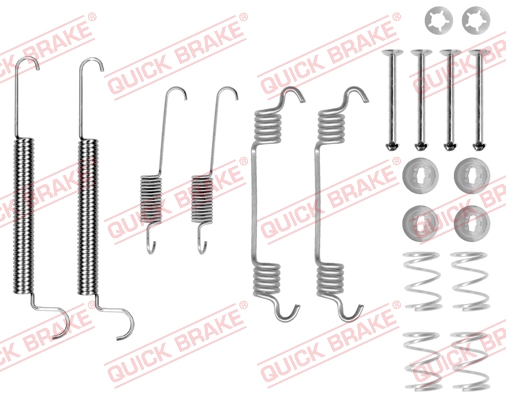 QUICK BRAKE Tartozékkészlet, fékpofa 105-0766_QB