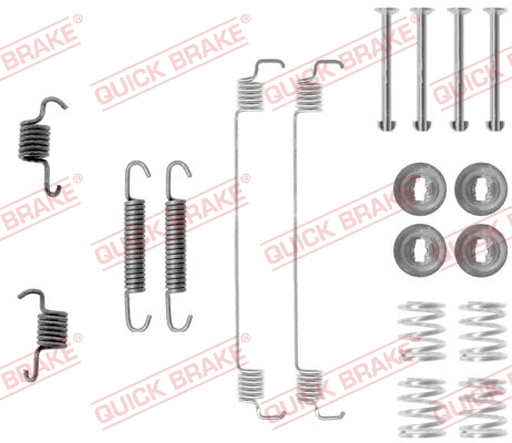 QUICK BRAKE Tartozékkészlet, fékpofa 105-0777_QB