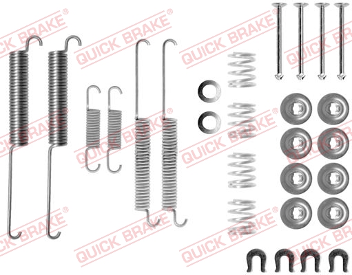 QUICK BRAKE Tartozékkészlet, fékpofa 105-0787_QB