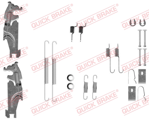 QUICK BRAKE Tartozékkészlet, fékpofa 105-0847S_QB