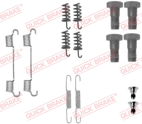 QUICK BRAKE Tartozékkészlet, fékpofa 105-0867_QB