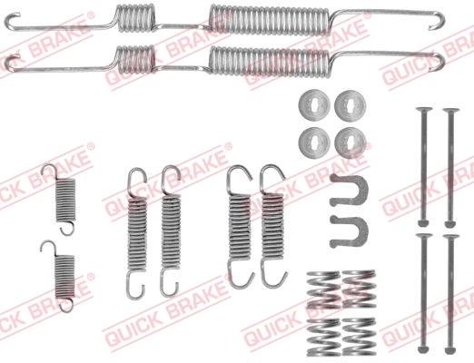 QUICK BRAKE Tartozékkészlet, fékpofa 105-0870X_QB