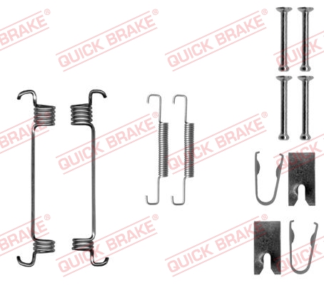 QUICK BRAKE Tartozékkészlet, fékpofa 105-0875_QB