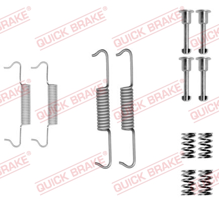 QUICK BRAKE Tartozékkészlet, fékpofa 105-0877_QB